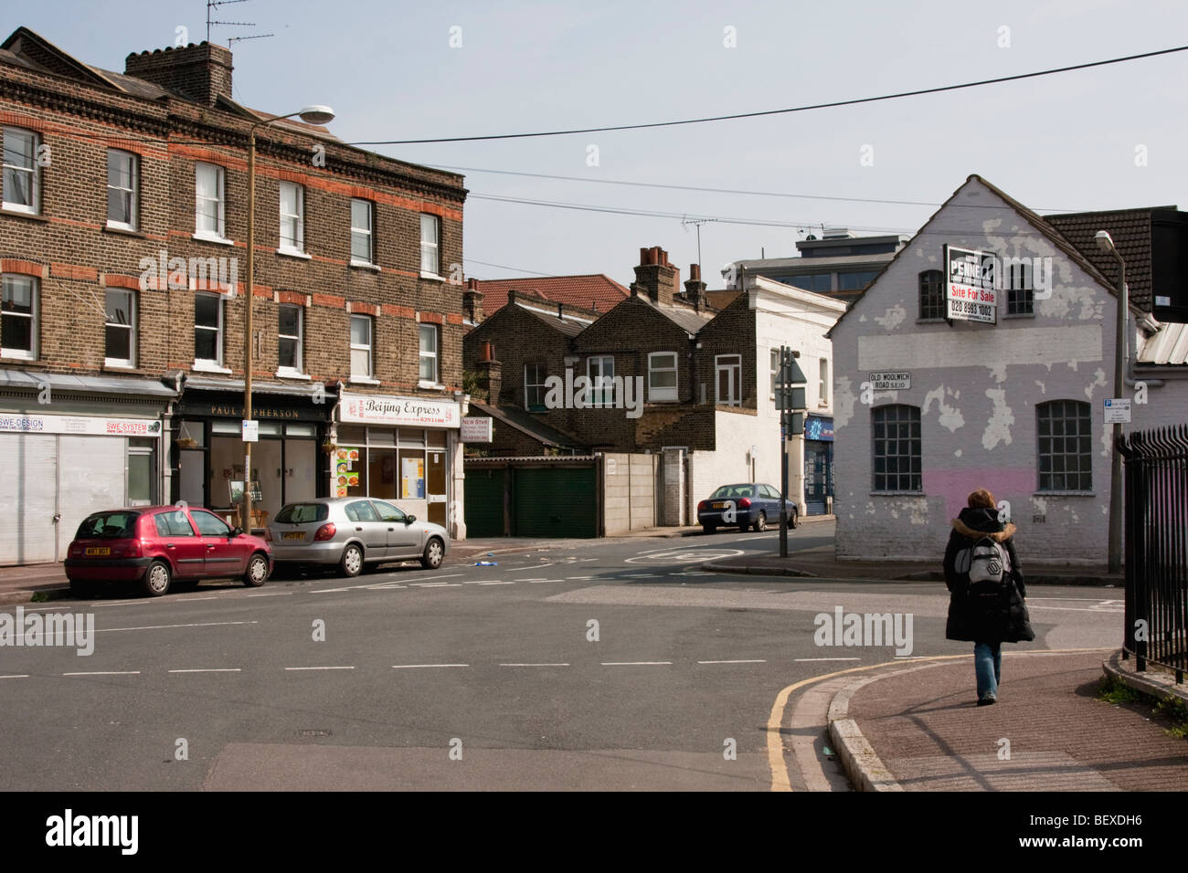 Old Woolwich Road, Greenwich, London UK Stock Photo Alamy