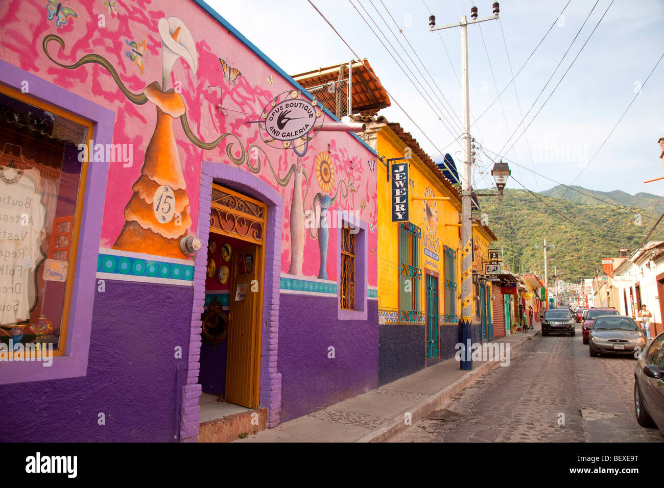 Ajijic, Lake Chapala, Jalisco, Mexico Stock Photo Alamy
