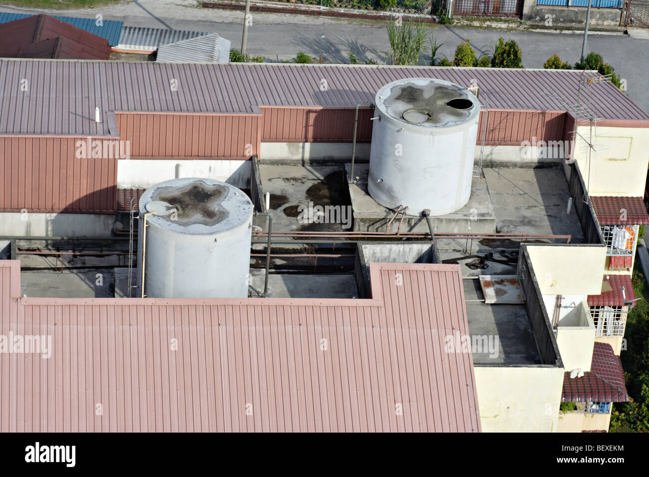 Roof water tank hi-res stock photography and images - Alamy