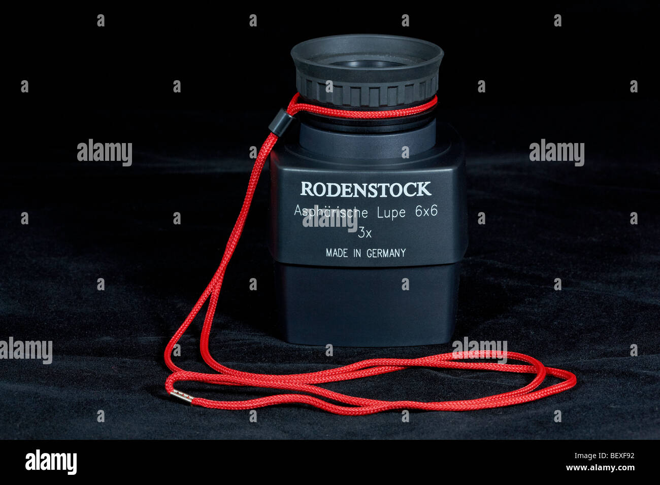 Loupe magnifier. Rodenstock high quality 6x6 magnifying Lupe for photo