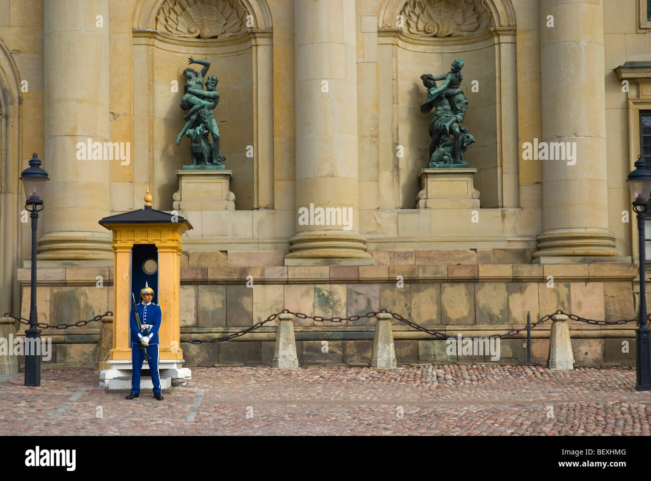 Kungliga slottet the Royal Palace exterior Gamla Stan the old town of Stockholm Sweden Europe Stock Photo
