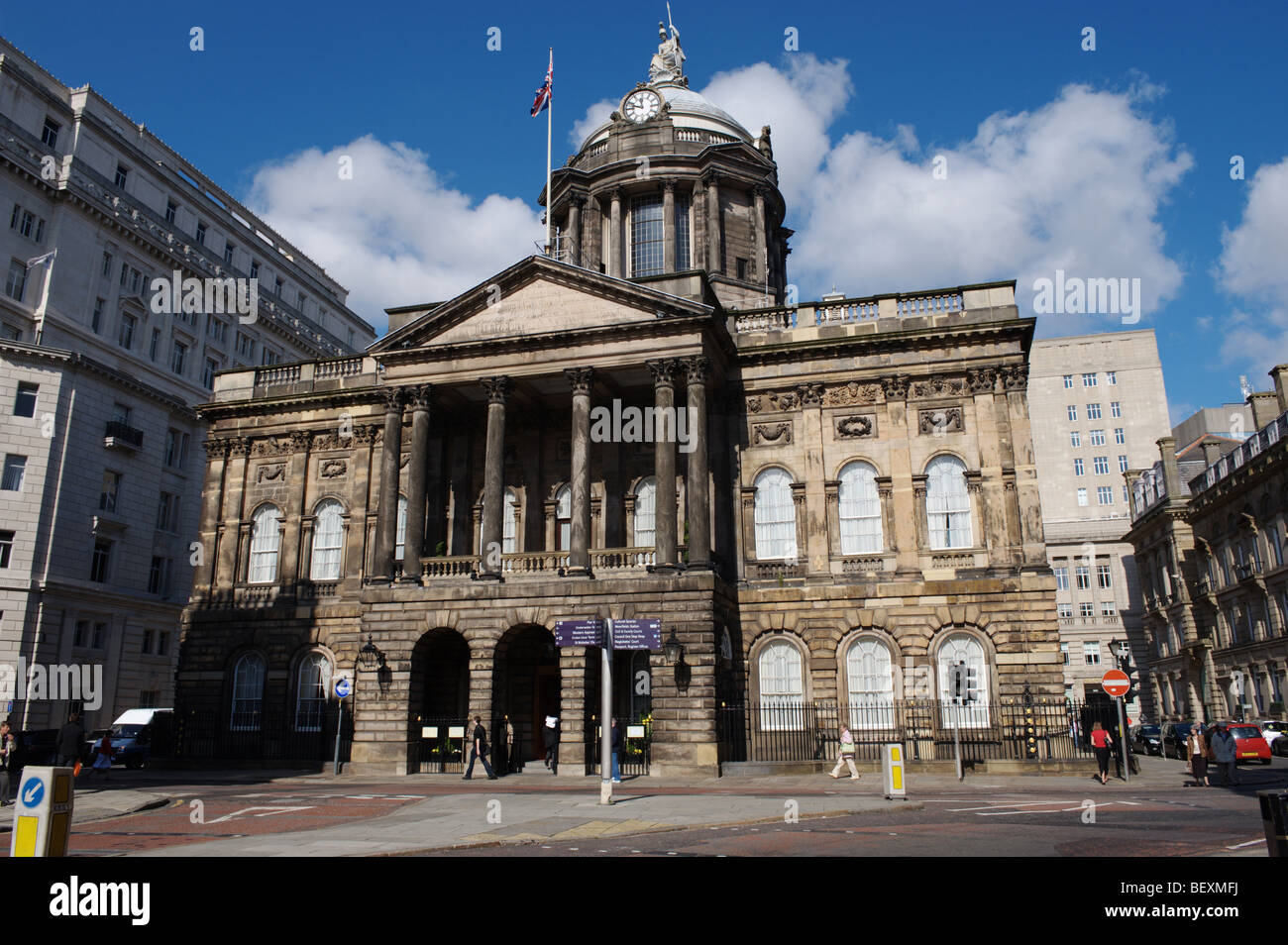 Liverpool Town Hall Stock Photo Alamy