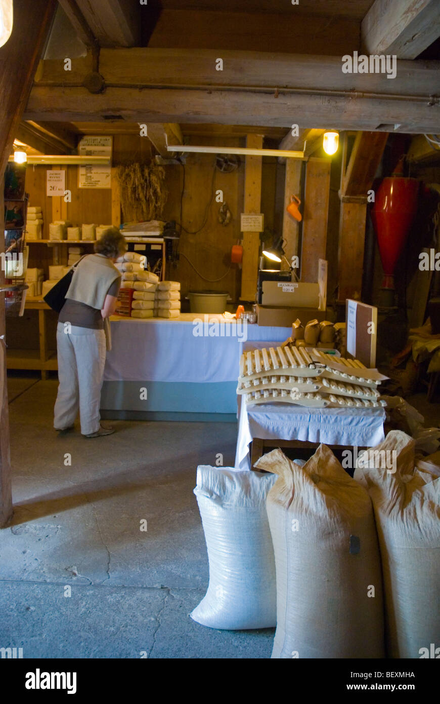 Flour mill shop at Leineperin Ruukki the Leinerperi iron works heritage