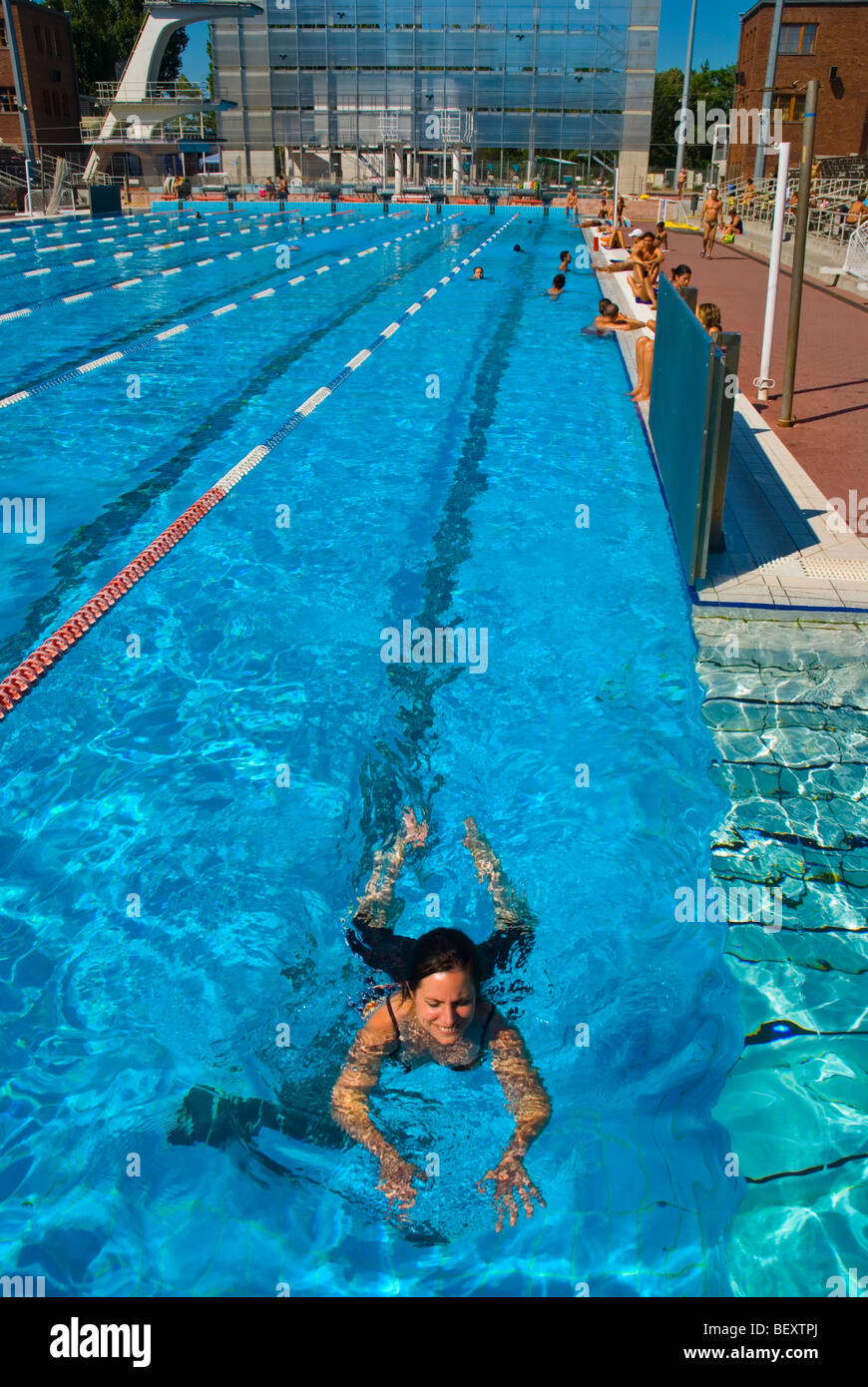 Margaret island swimming pool hires stock photography and images Alamy