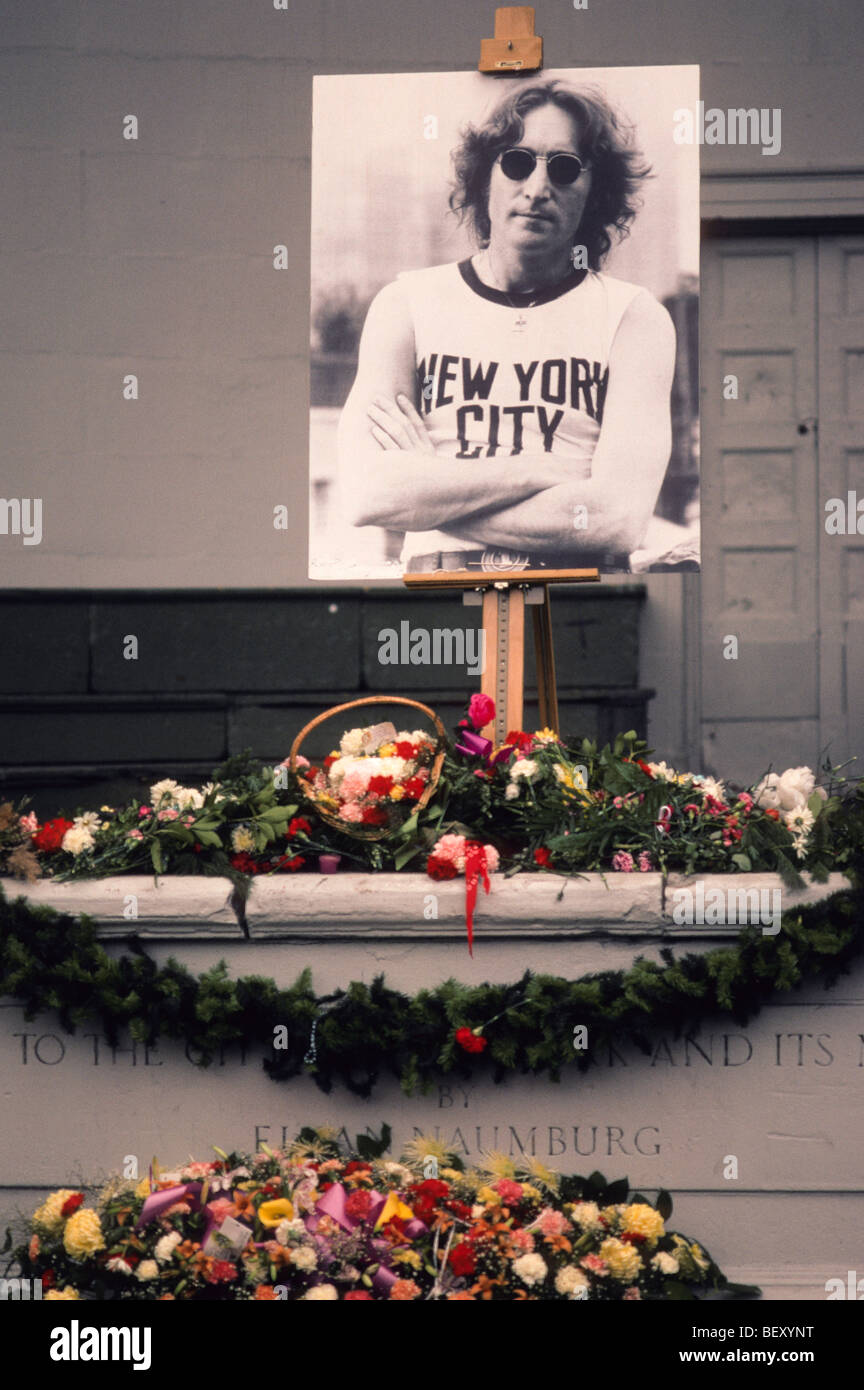 John lennon death hires stock photography and images Alamy