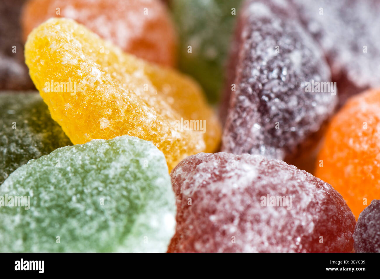 Sugar coated fruit jelly sweet hires stock photography and images Alamy