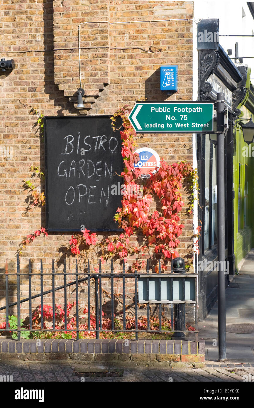 Harrow on the Hill , Harrow School , Autumn or fall gold & red leaves