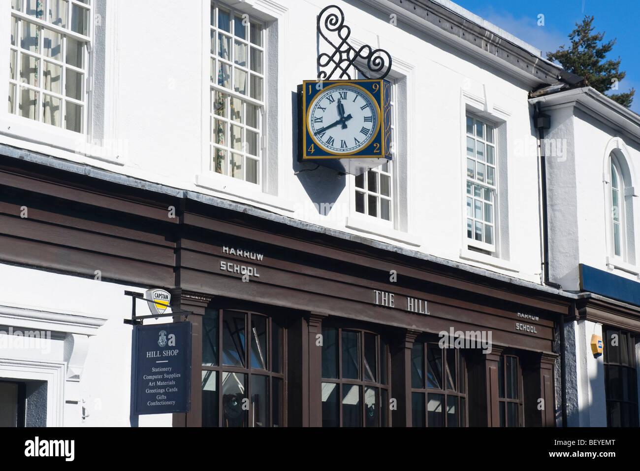 Harrow on the Hill , The Hill shop , Harrow School official store for stationery , computer or