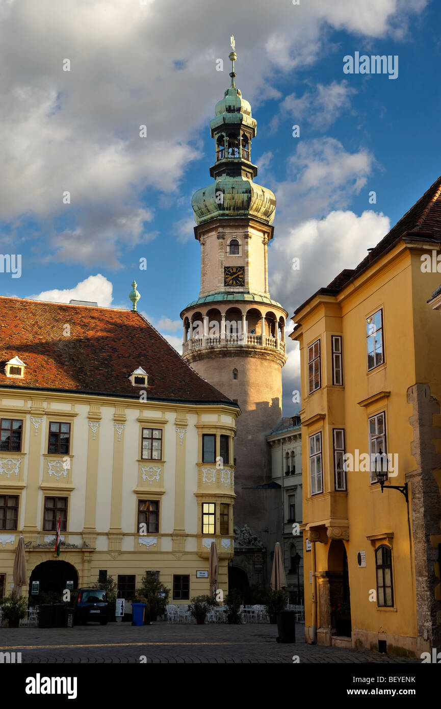 The Fire Tower (Tűztorony) Sopron, Hungary Stock Photo Alamy