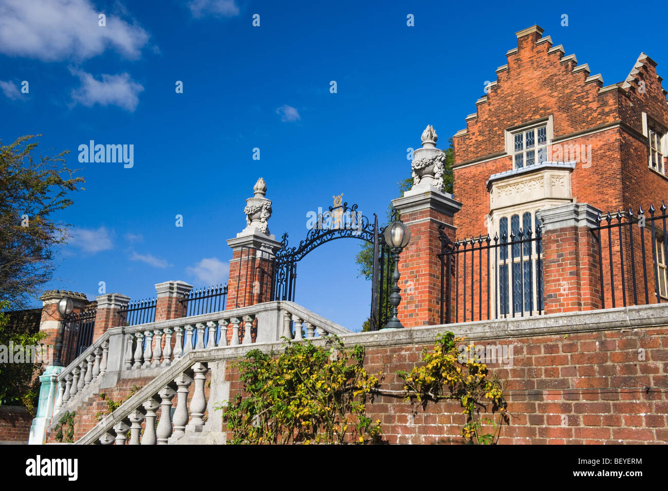 Harrow on the Hill Harrow School detail of the Old School & the steps