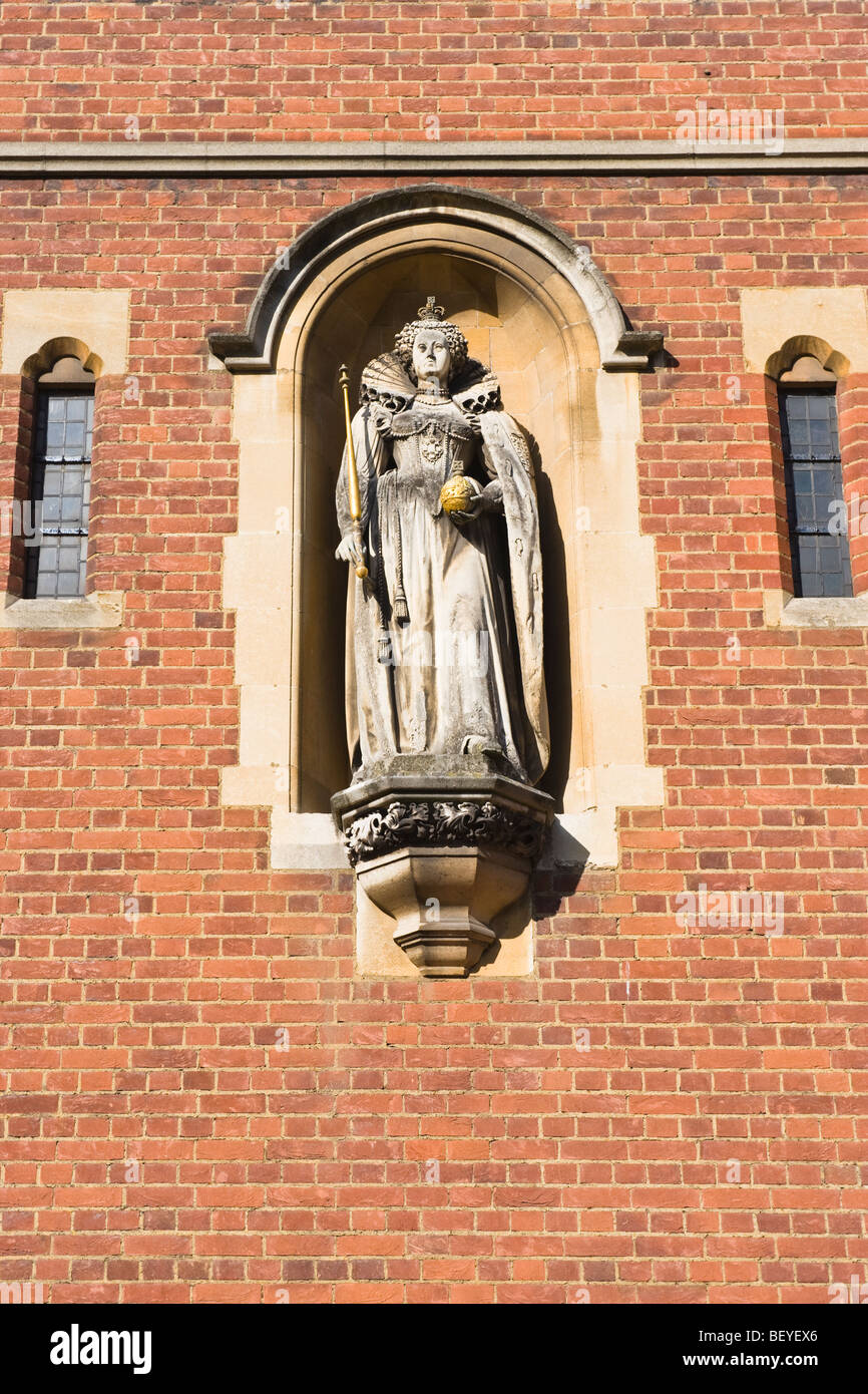 Harrow on the Hill , Harrow School , red brick Speech Room detail of