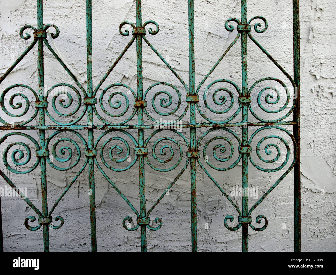 Parts Of A Metal Fence