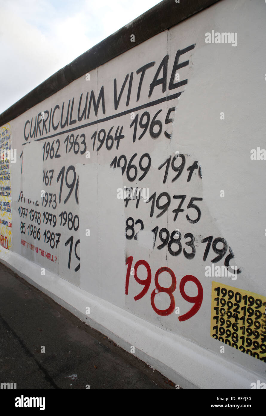 Berliner Wall Art Gallery Stock Photo Alamy