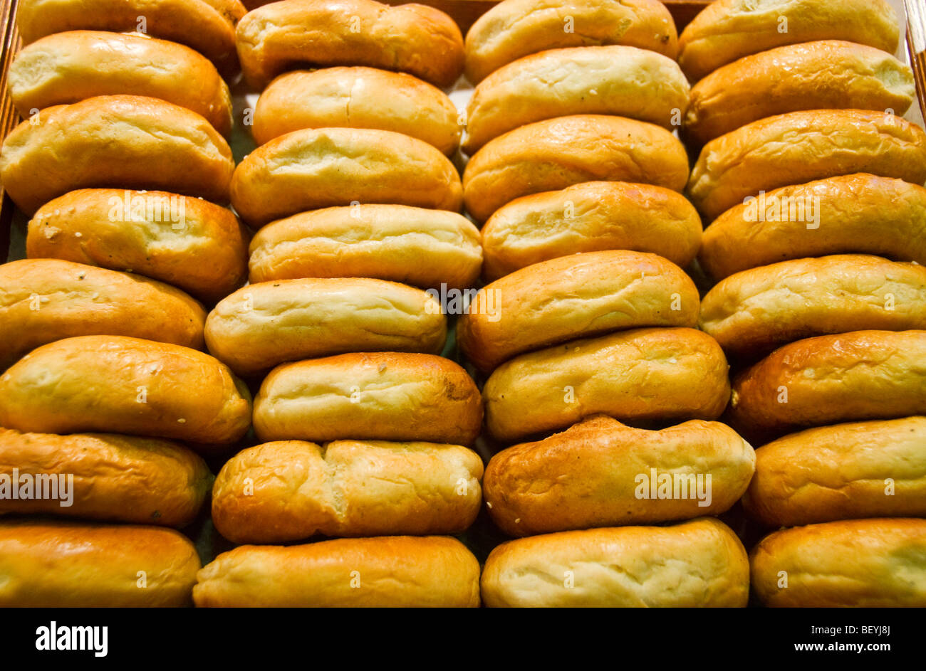 Bagels Montreal canada Stock Photo