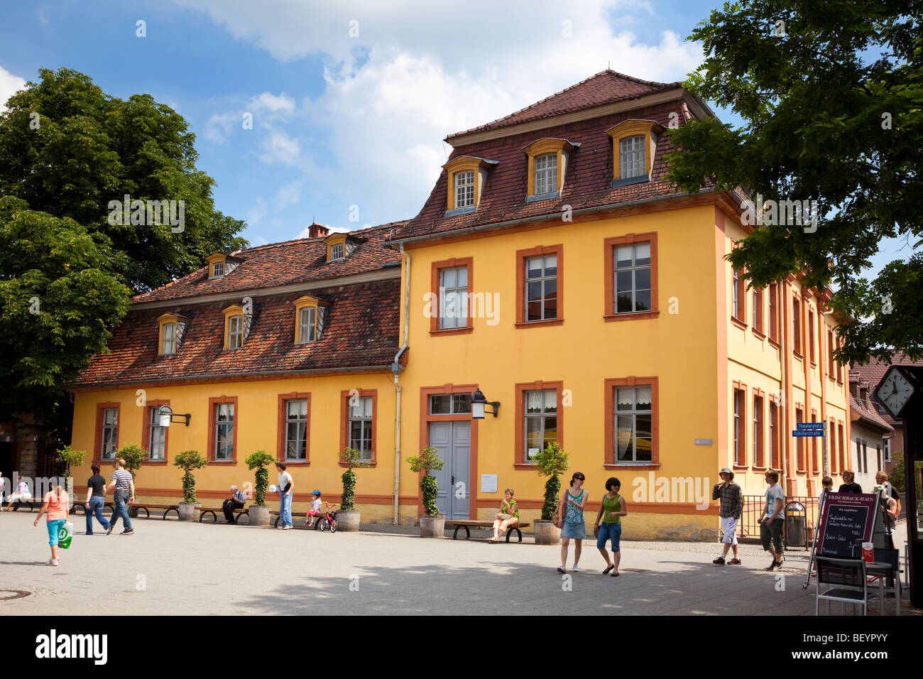 Widows Palace in Weimar, Thuringia, Germany, Europe Stock Photo