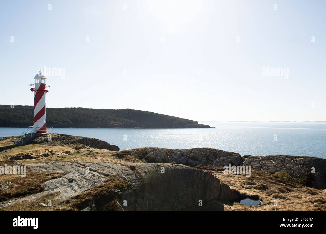 Lighthouse at Heart's Content, Newfoundland, Canada Stock Photo Alamy