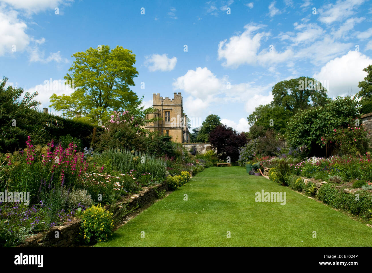 The Secret Garden, Sudeley Castle, Winchcombe, Gloucestershire Stock Photo