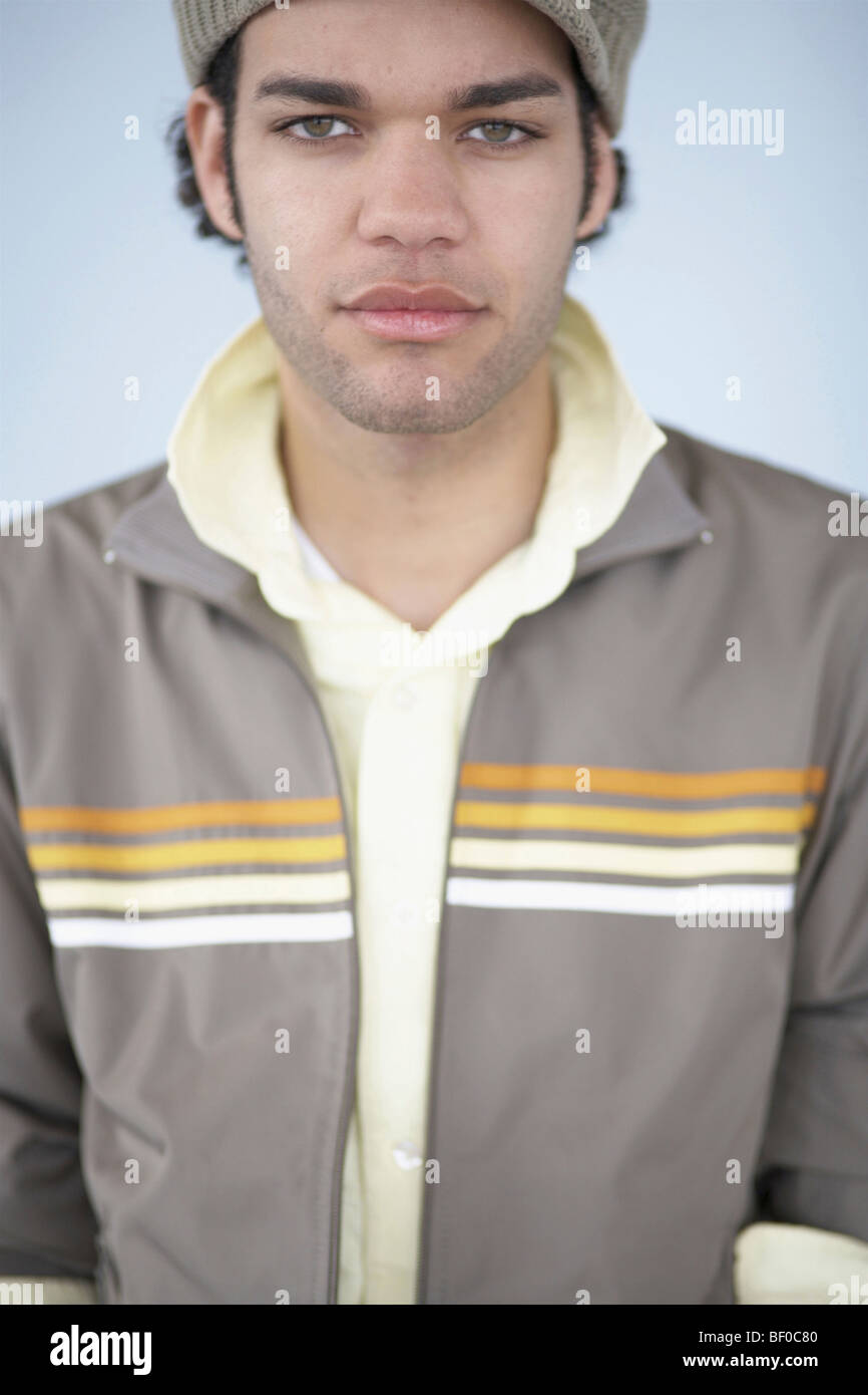 Portrait of a young man Stock Photo - Alamy