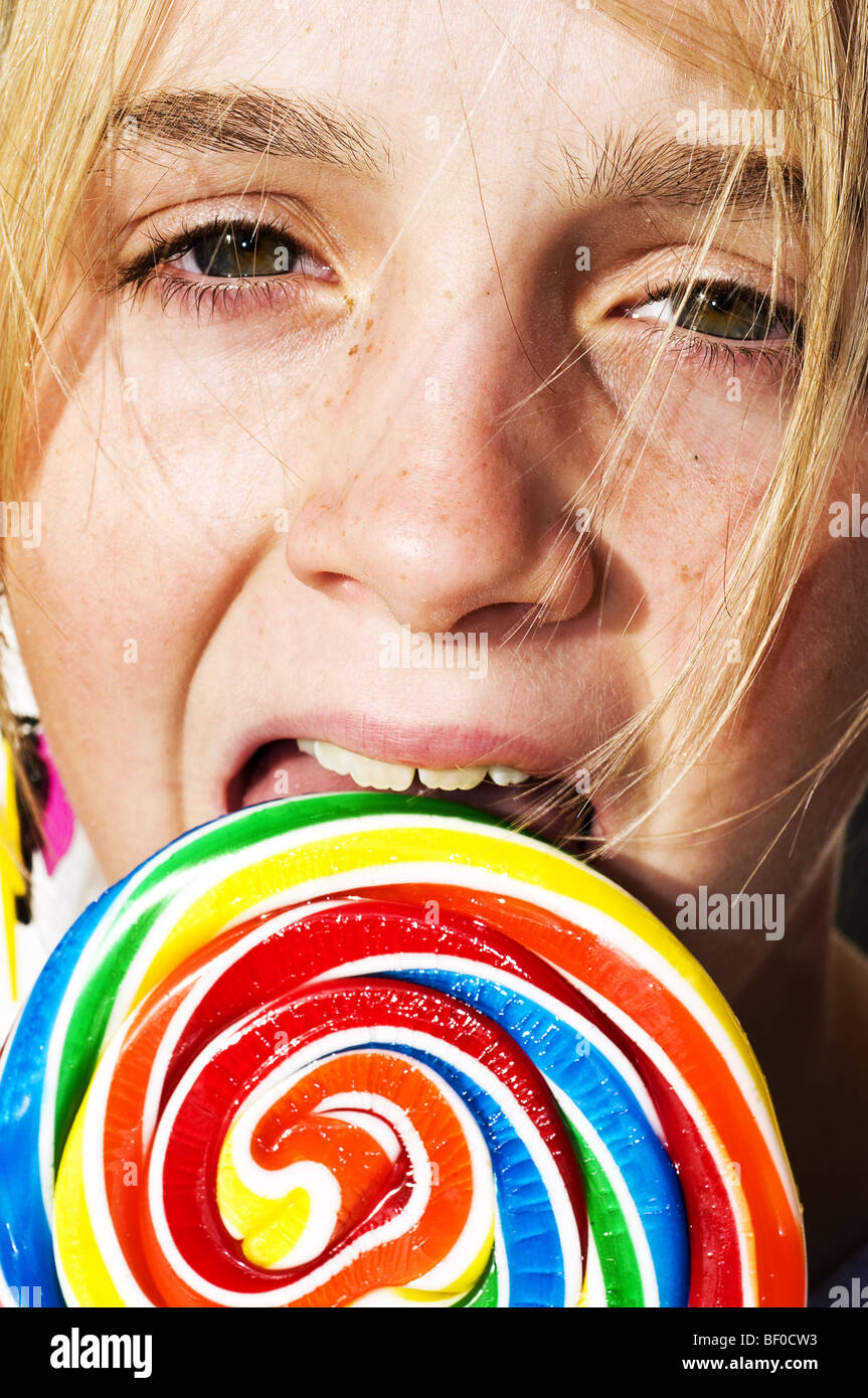 Licking lollipops hires stock photography and images Alamy