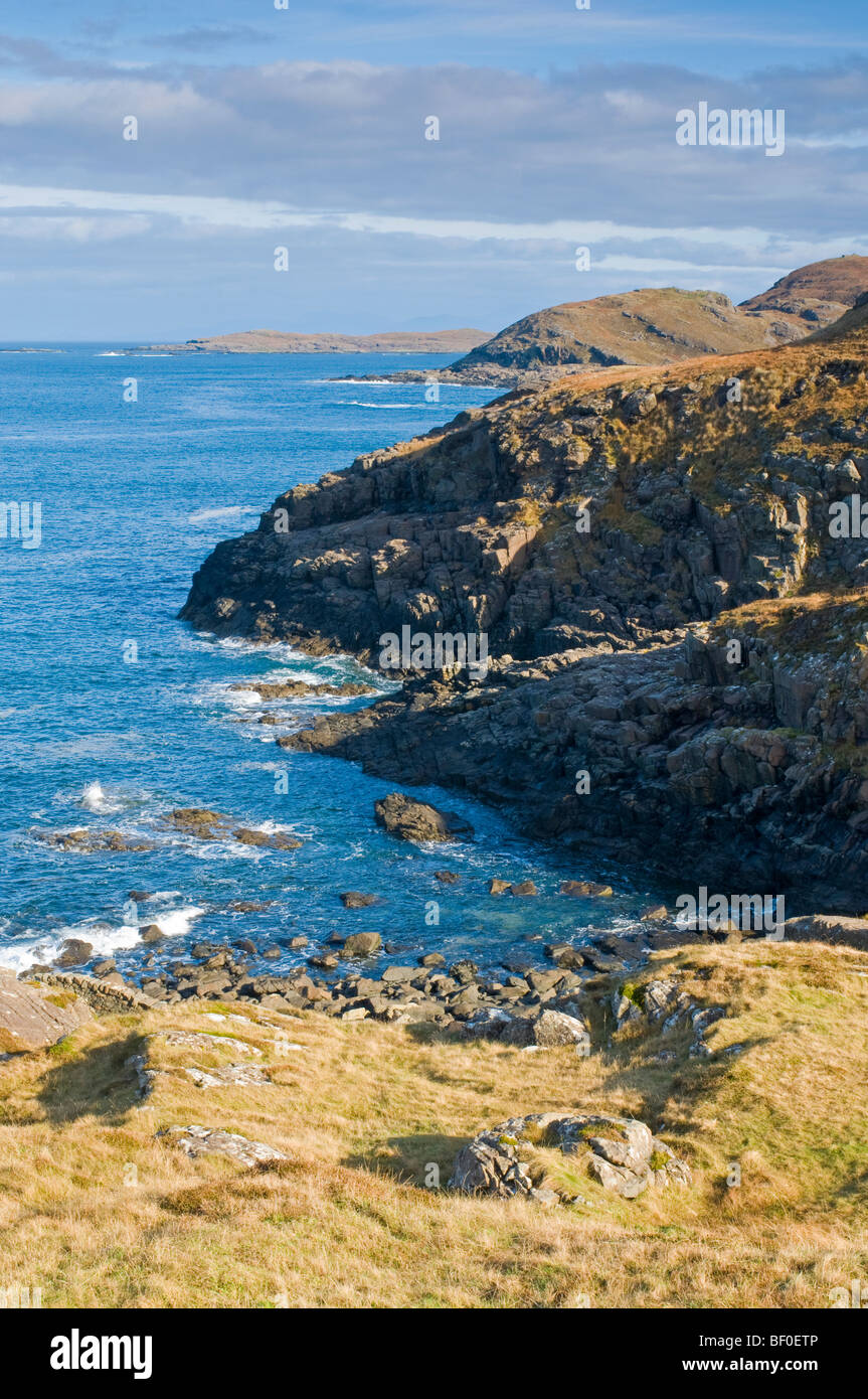 Ardnamurchan Point in Lochaber the most Westerly point of the UK mainland.  SCO 5457 Stock Photo