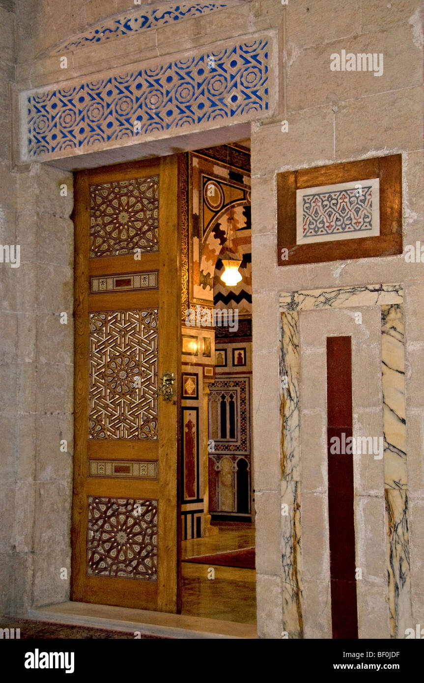 Cairo Egypt Sultan Hassan Mosque Muslim Islam Arab Stock Photo