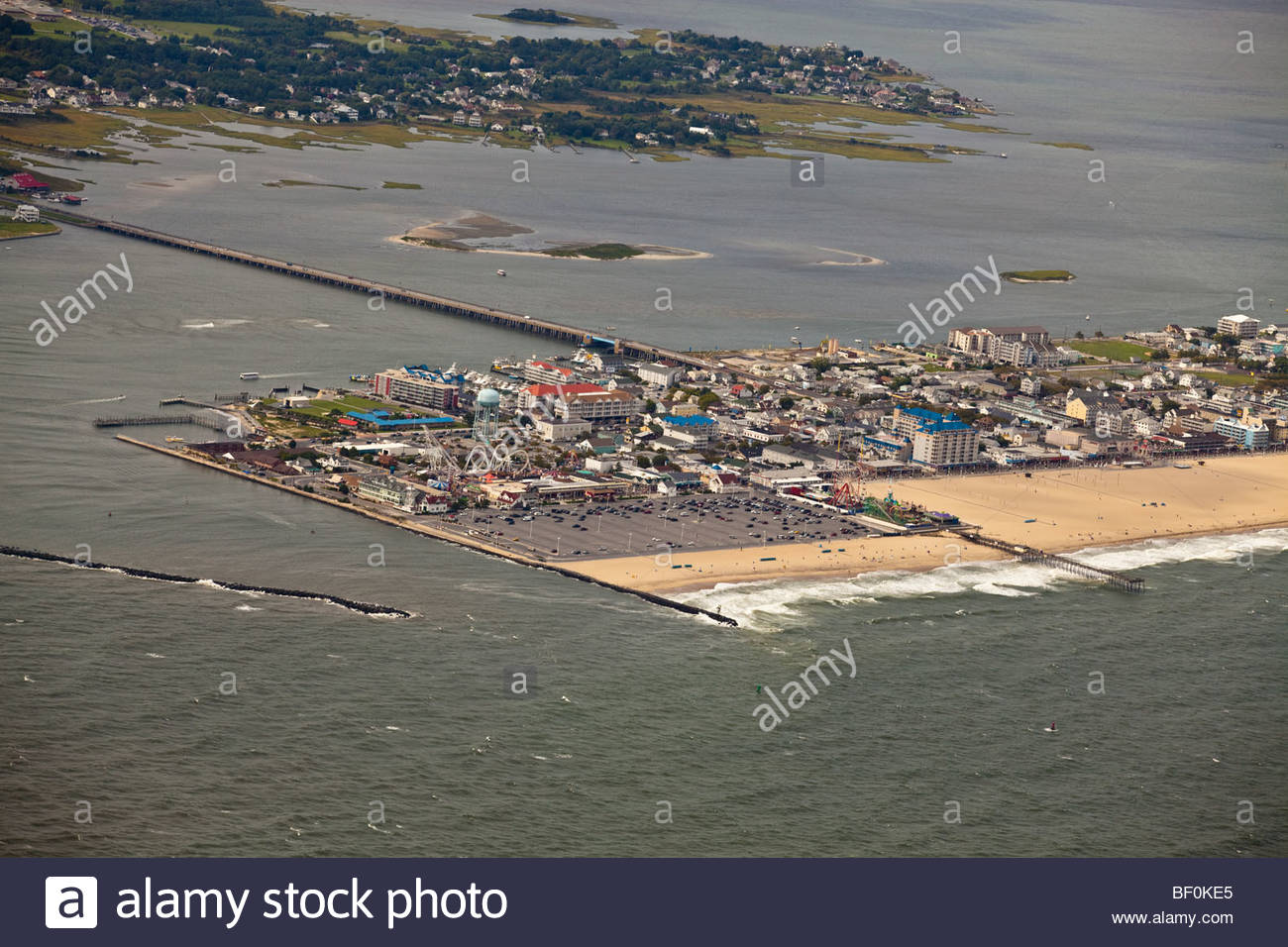Aerial Ocean City Maryland Stock Photos & Aerial Ocean City Maryland Stock Images Alamy