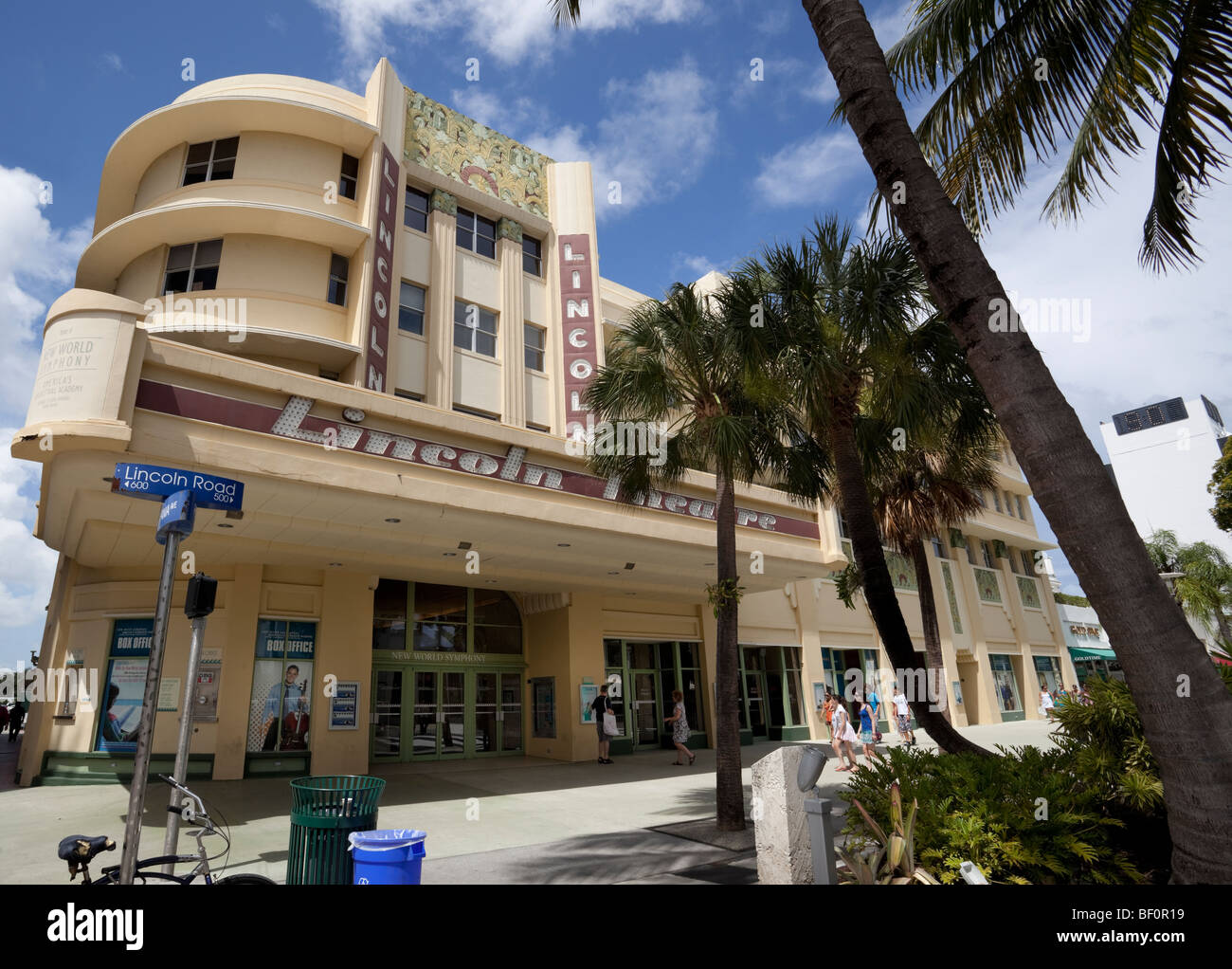 The Lincoln Theater, Art Deco district, Lincoln Road, South Beach