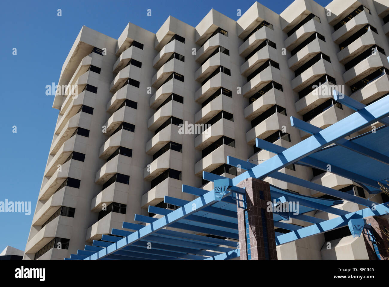 The Albuquerque/Bernalillo County Government Center, Albuquerque, New Mexico, USA. Stock Photo