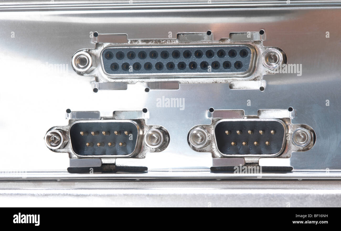 Serial and parallel port hires stock photography and images Alamy