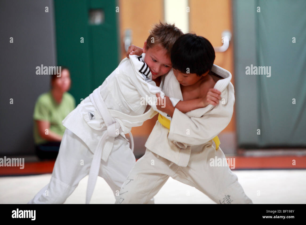 Judo class for kids hires stock photography and images Alamy