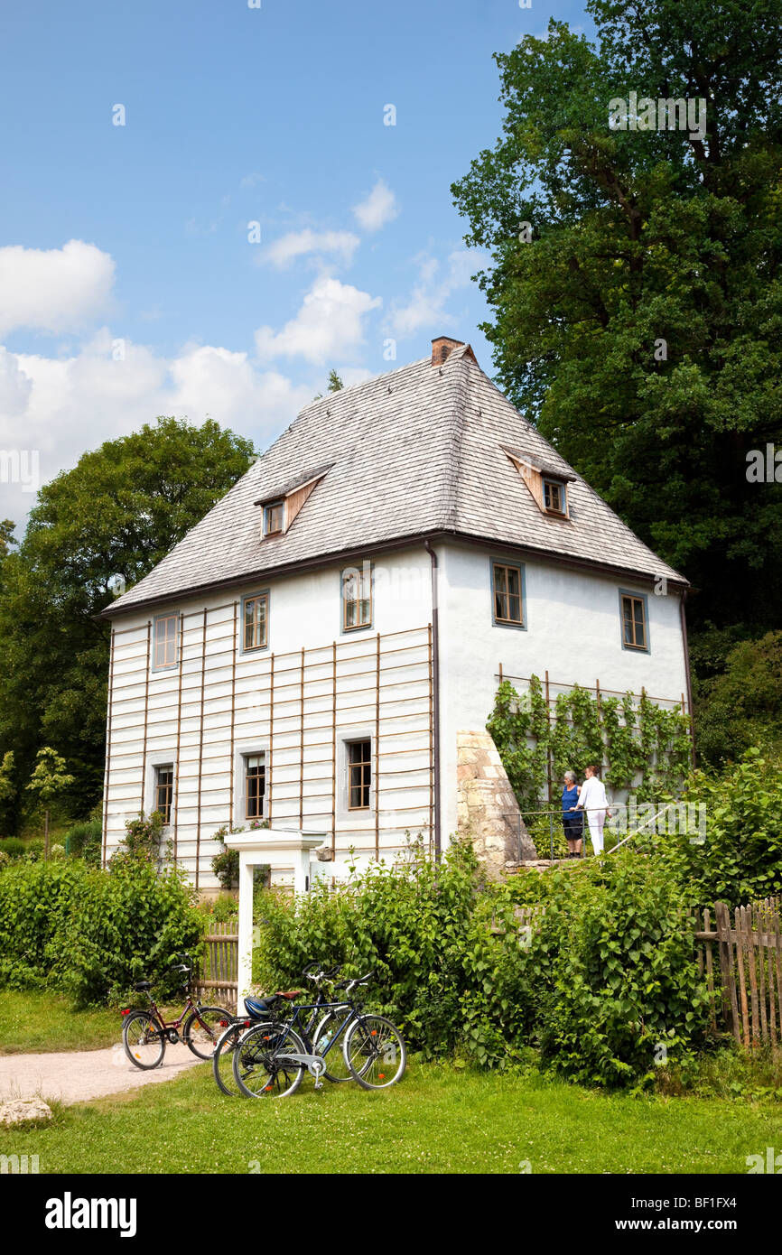 Weimar Germany Europe - Goethe's Summerhouse Stock Photo