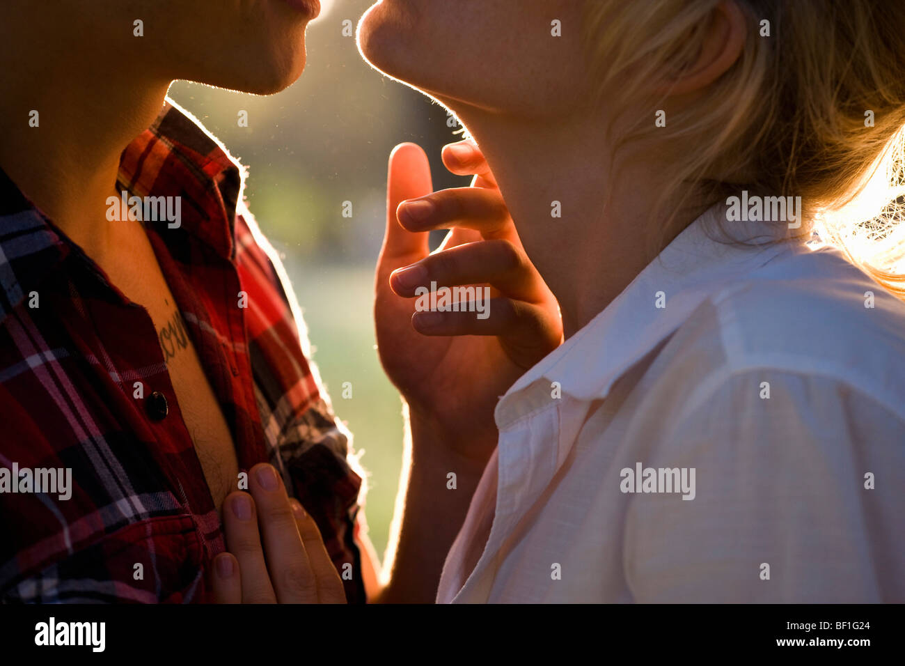 Woman touching boyfriend face hi-res stock photography and images - Page 7  - Alamy
