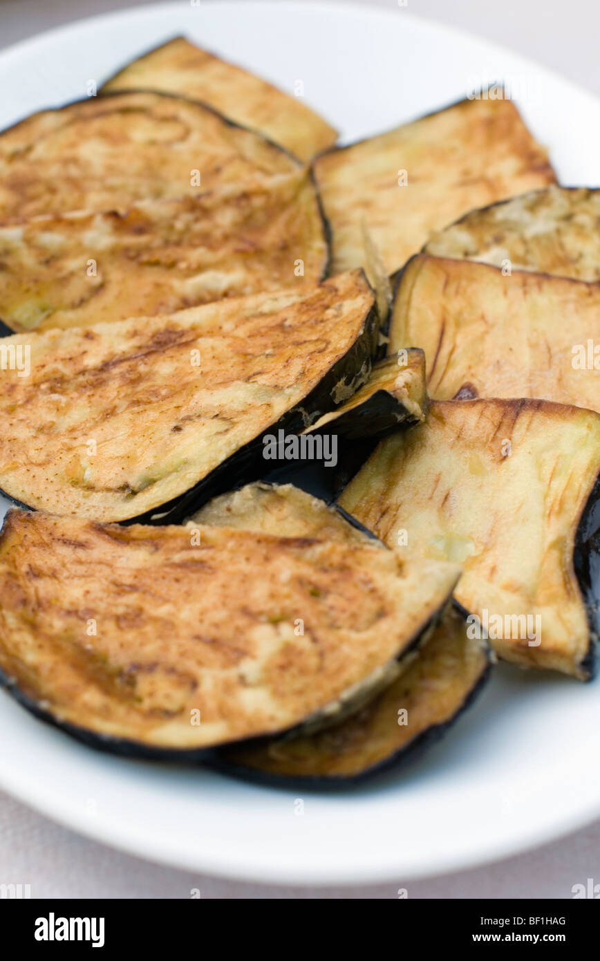 Fried eggplant hires stock photography and images Alamy