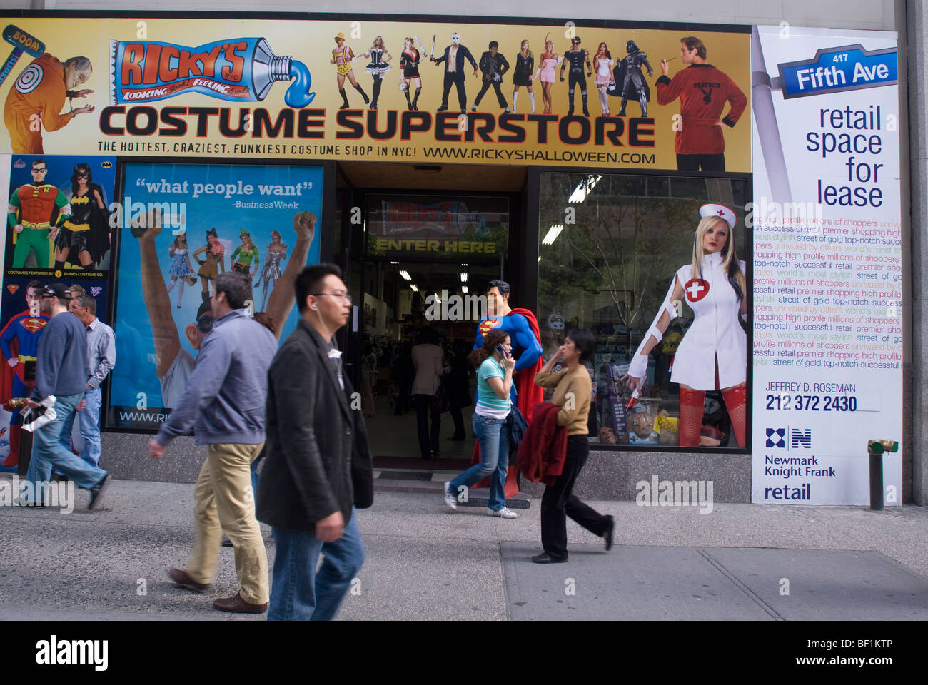 Ricky's Costume popup Superstore in Midtown New York is ready for