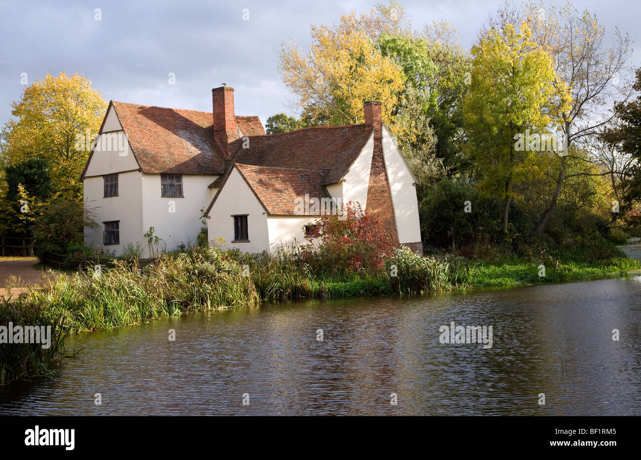 Willy Lott Lott's cottage house Flatford Mill, Dedham Vale, East