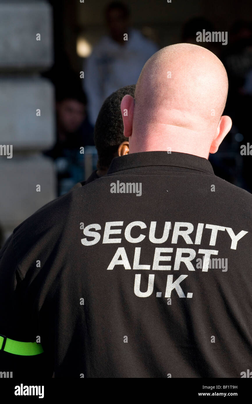 Security Alert UK company Stock Photo