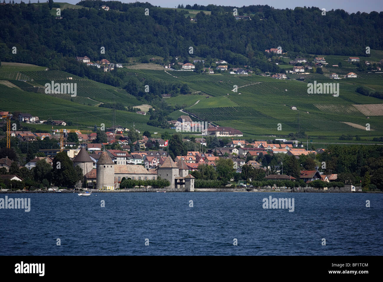 Castle of Rolle, Rolle, La Cote, Canton of Vaud, Switzerland Stock Photo -  Alamy