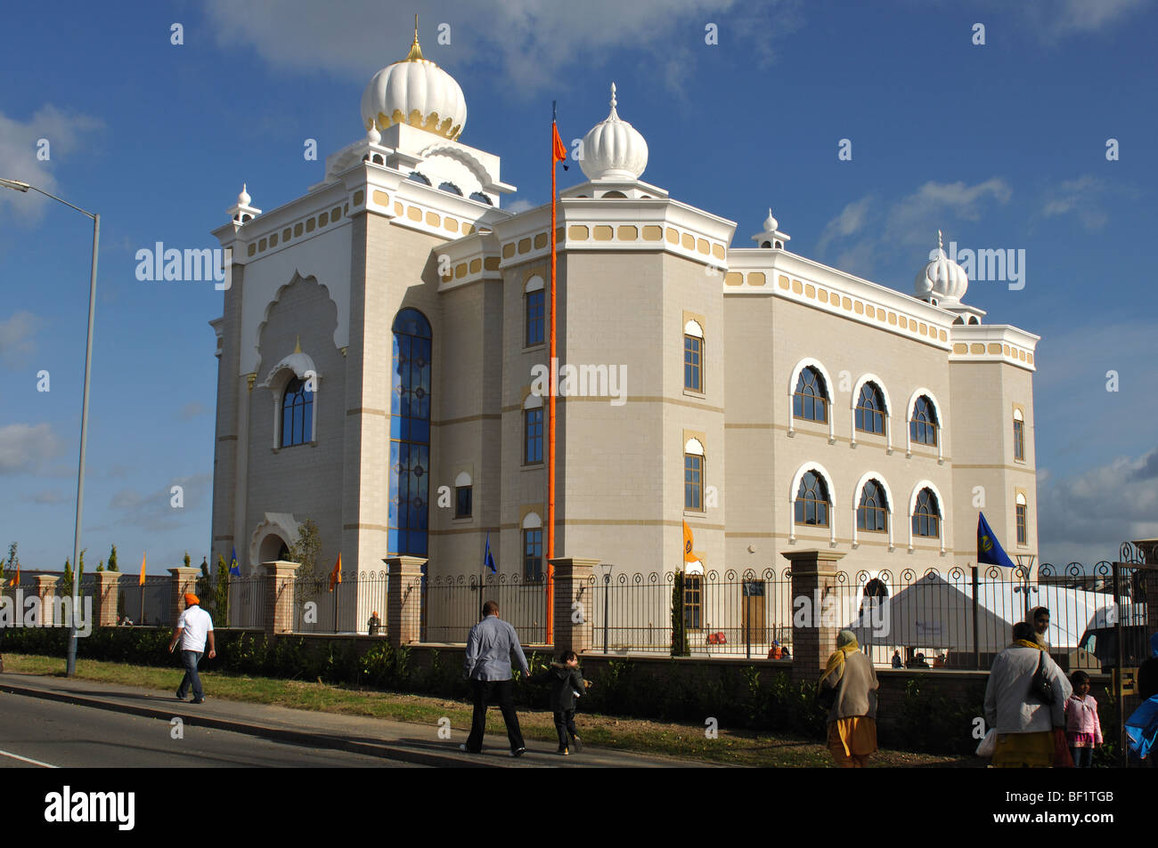 Gurdwara Sahib, Sikh temple, Leamington Spa, Warwickshire, England, UK