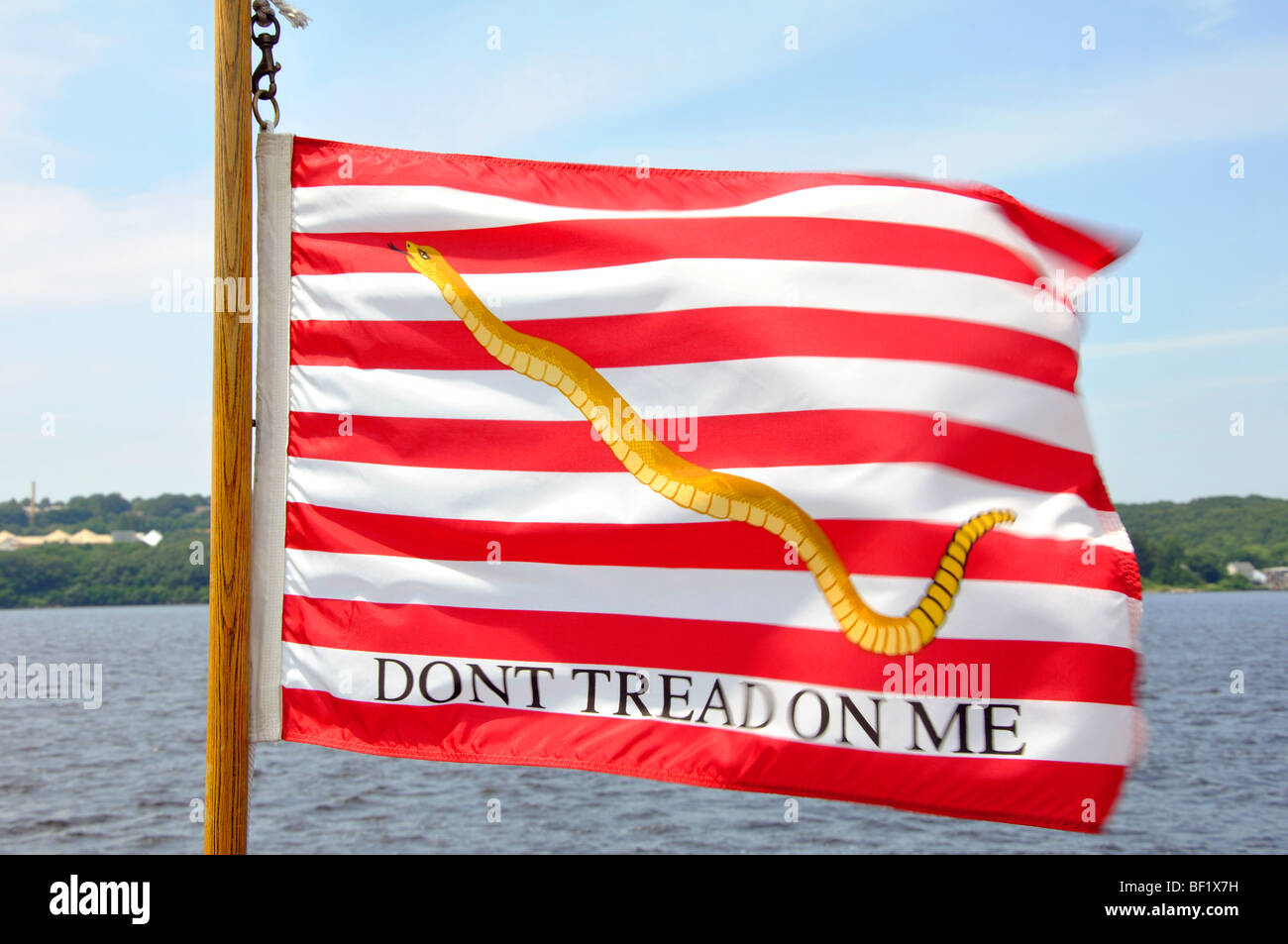 'Don't tread on me' flag Stock Photo - Alamy