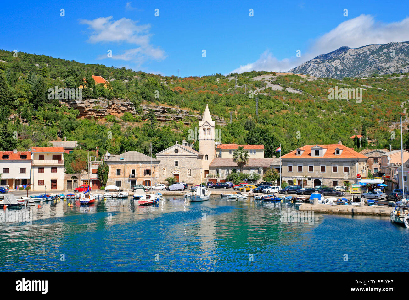 Zavratnica, Kvarner Bay, Croatia Stock Photo