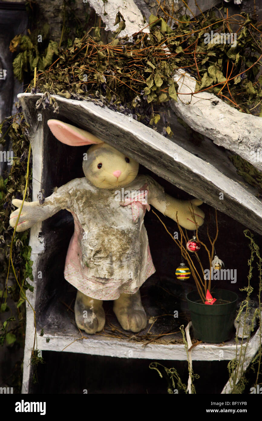 Velveteen rabbit in burrow Stock Photo - Alamy
