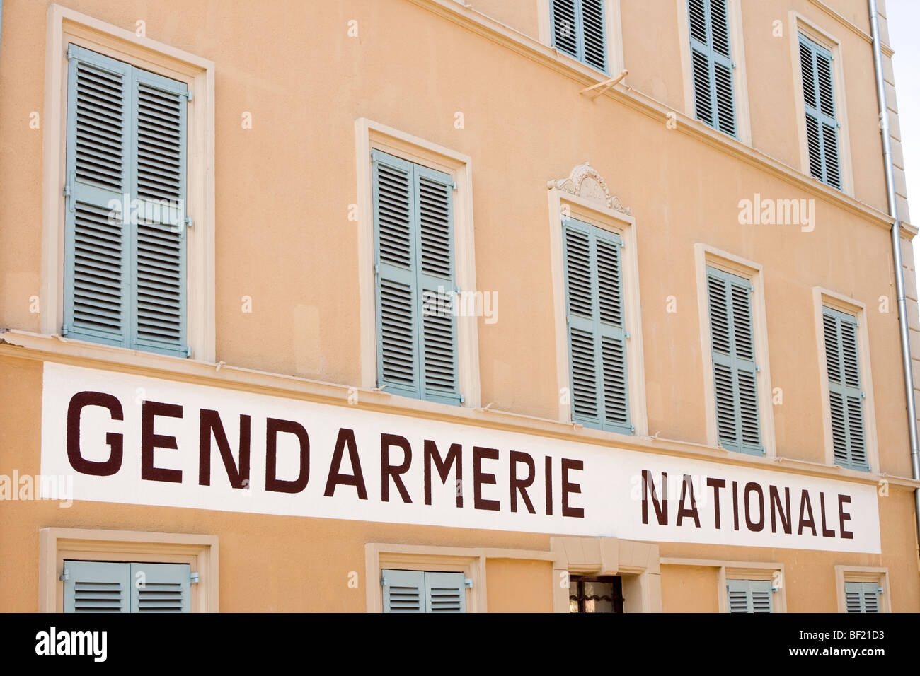 Gendarmerie nationale, Saint Tropez,France Stock Photo