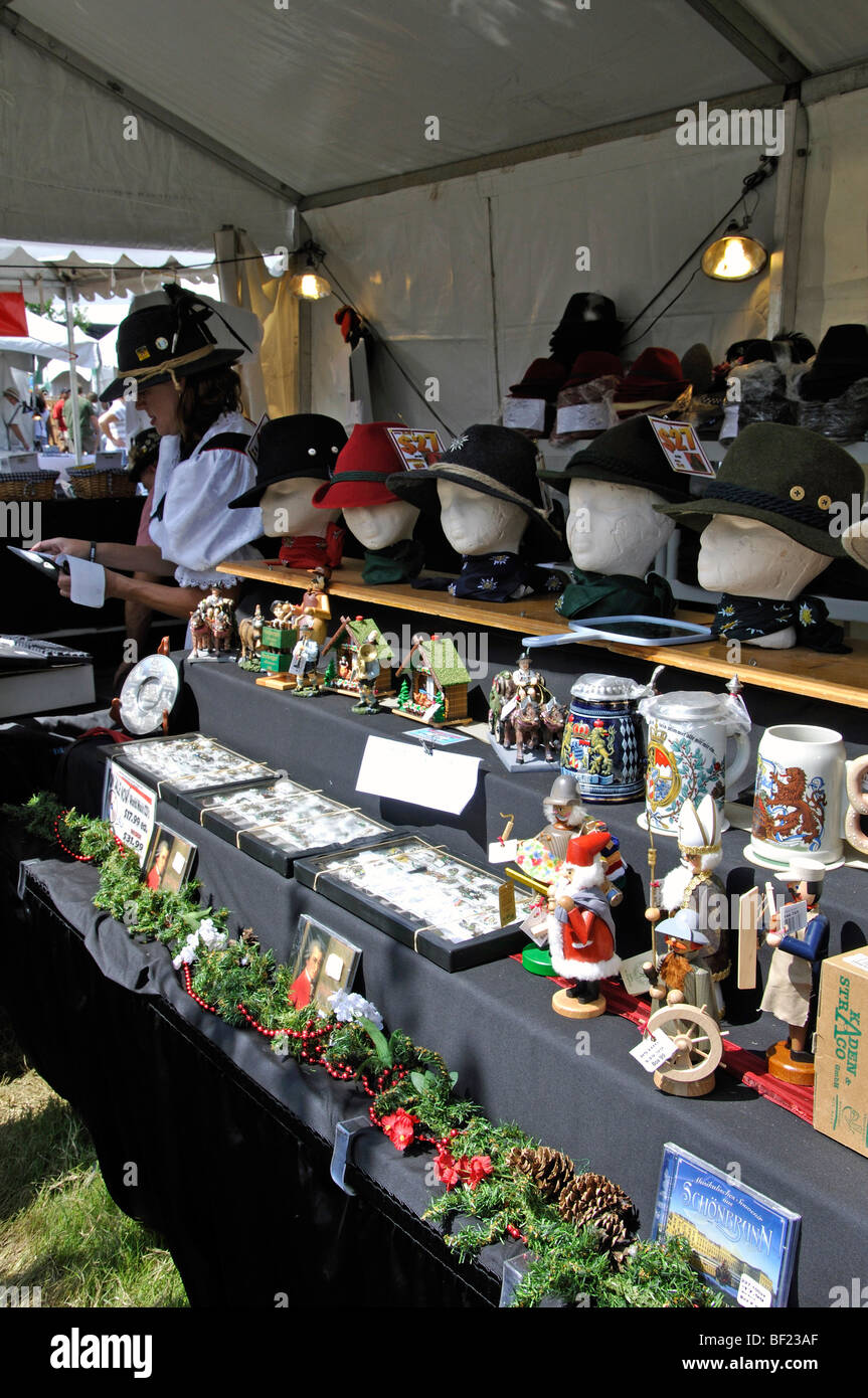 German souvenirs at Oktoberfest in Addison, Texas Stock Photo