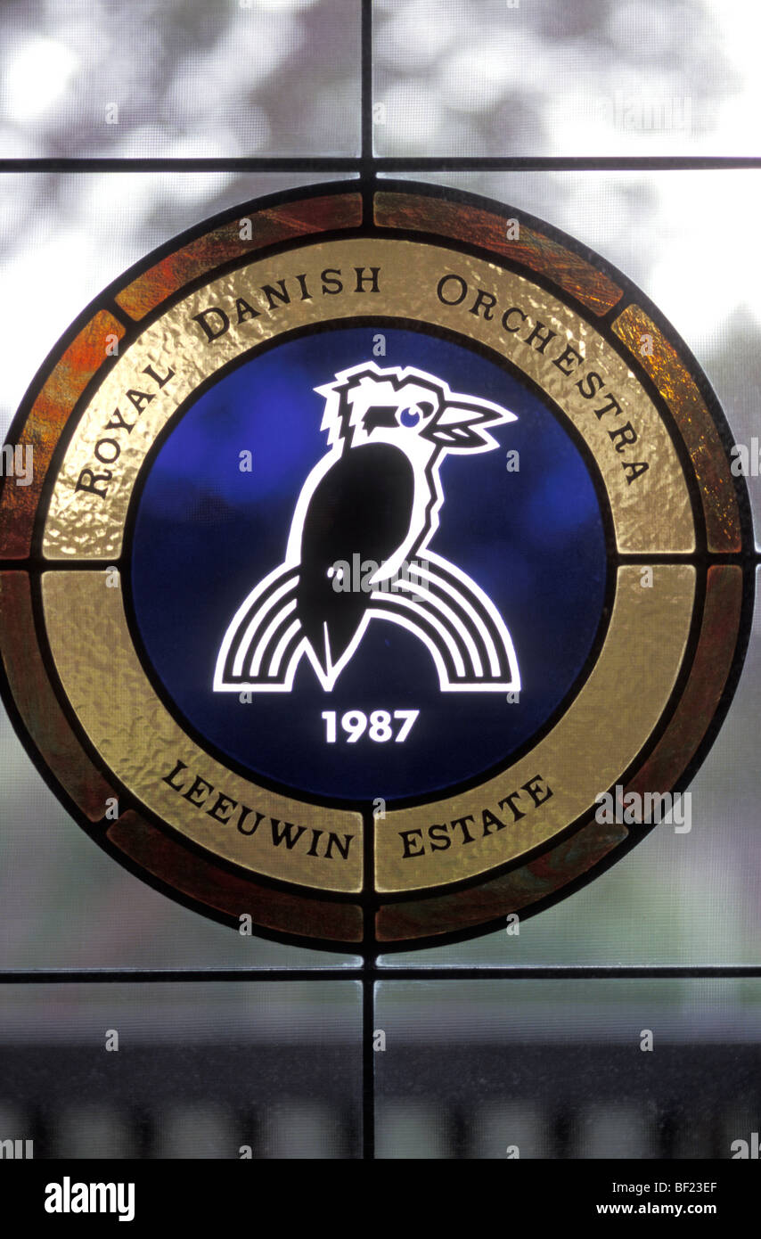 Stained Glass Window Leeuwin Estate Margaret River Western Australia