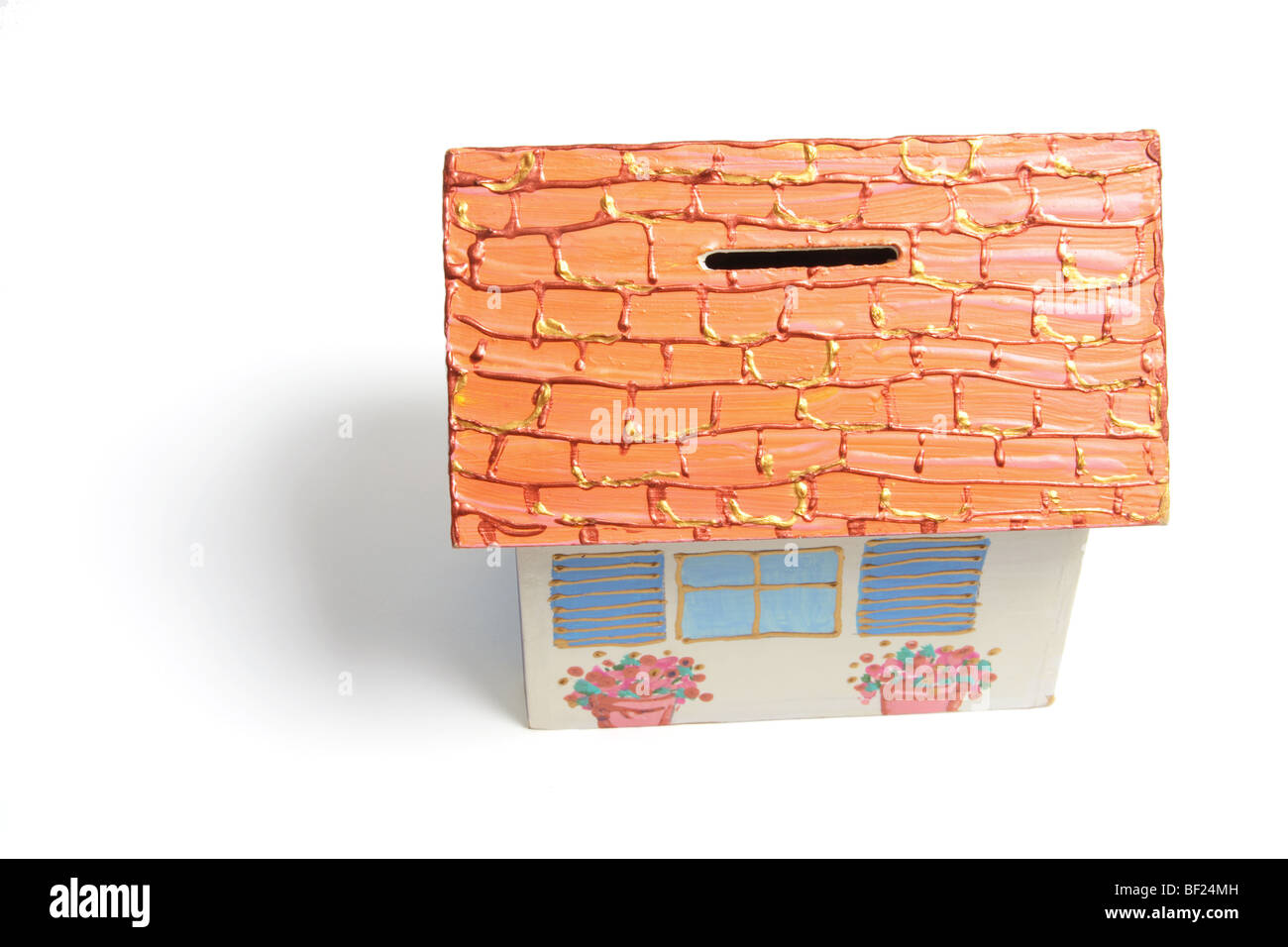 House Money Box Stock Photo Alamy