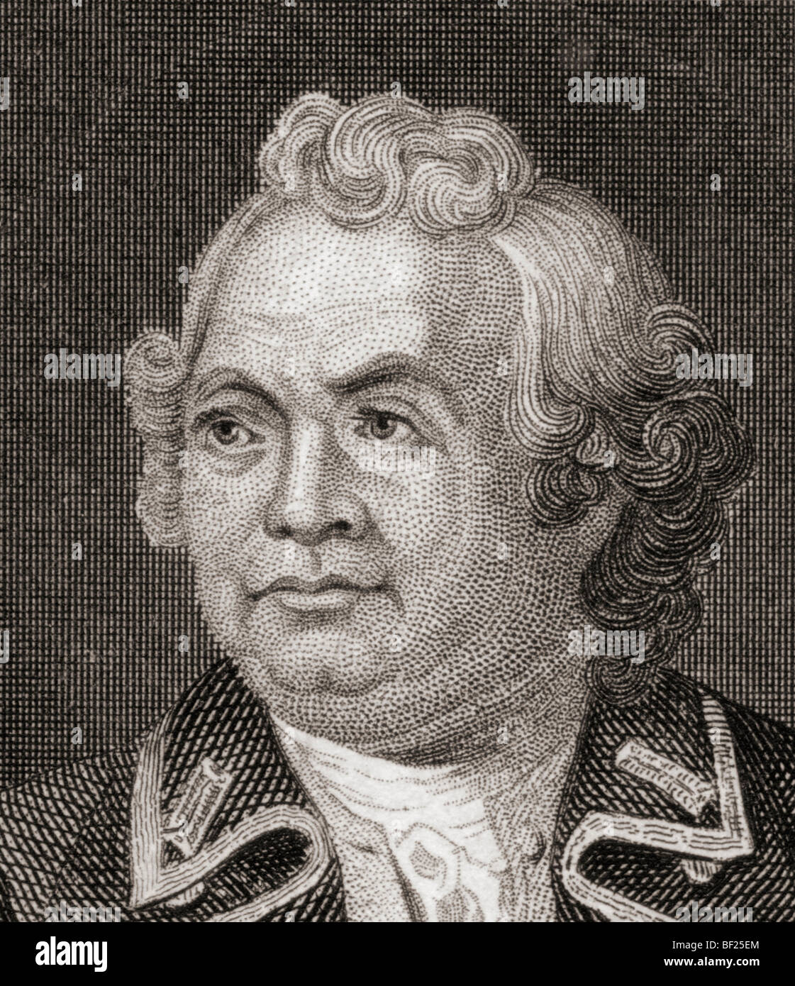 Israel Putnam, 1718 to 1790. American army general during the American Revolutionary War. Stock Photo