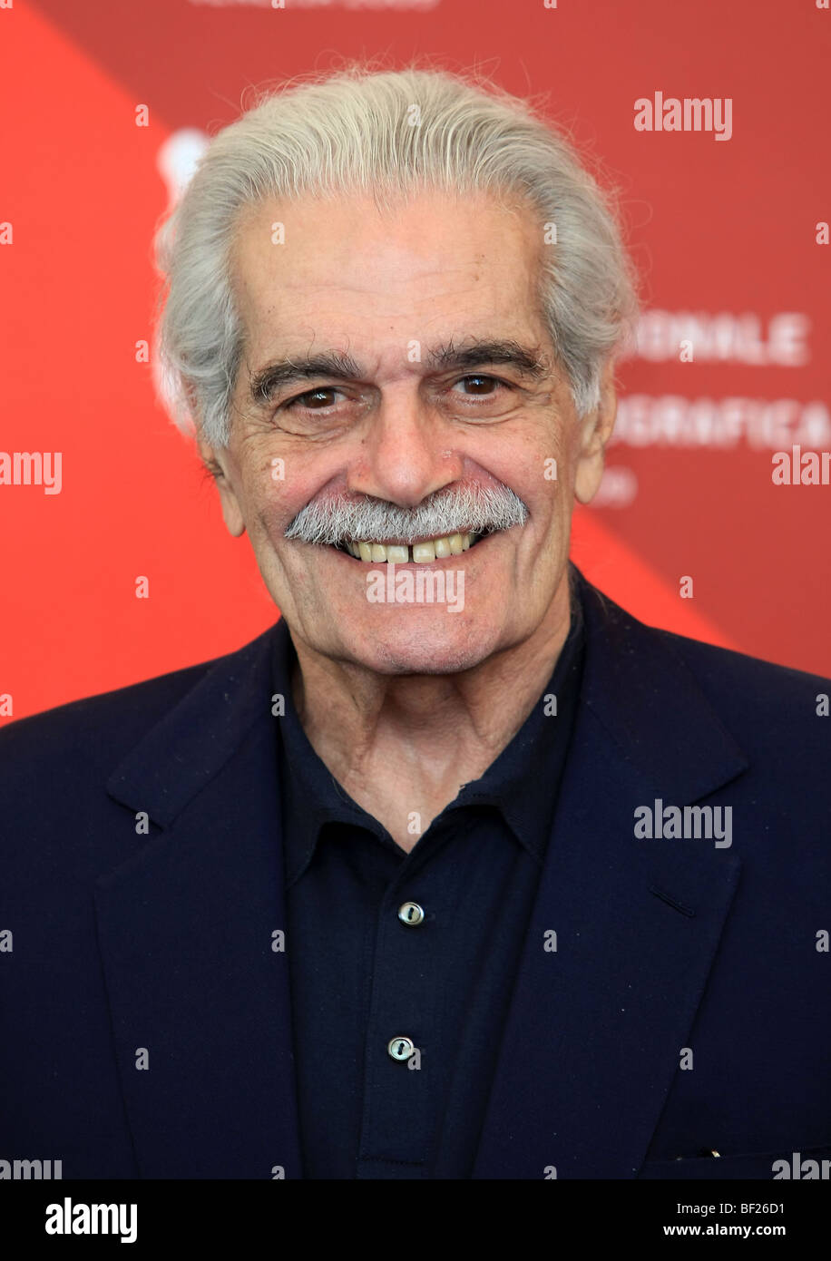 OMAR SHARIF AL MOSAFER.PHOTOCALL..66TH VENICE FILM FESTIVAL VENICE  ITALY 10 September 2009 Stock Photo