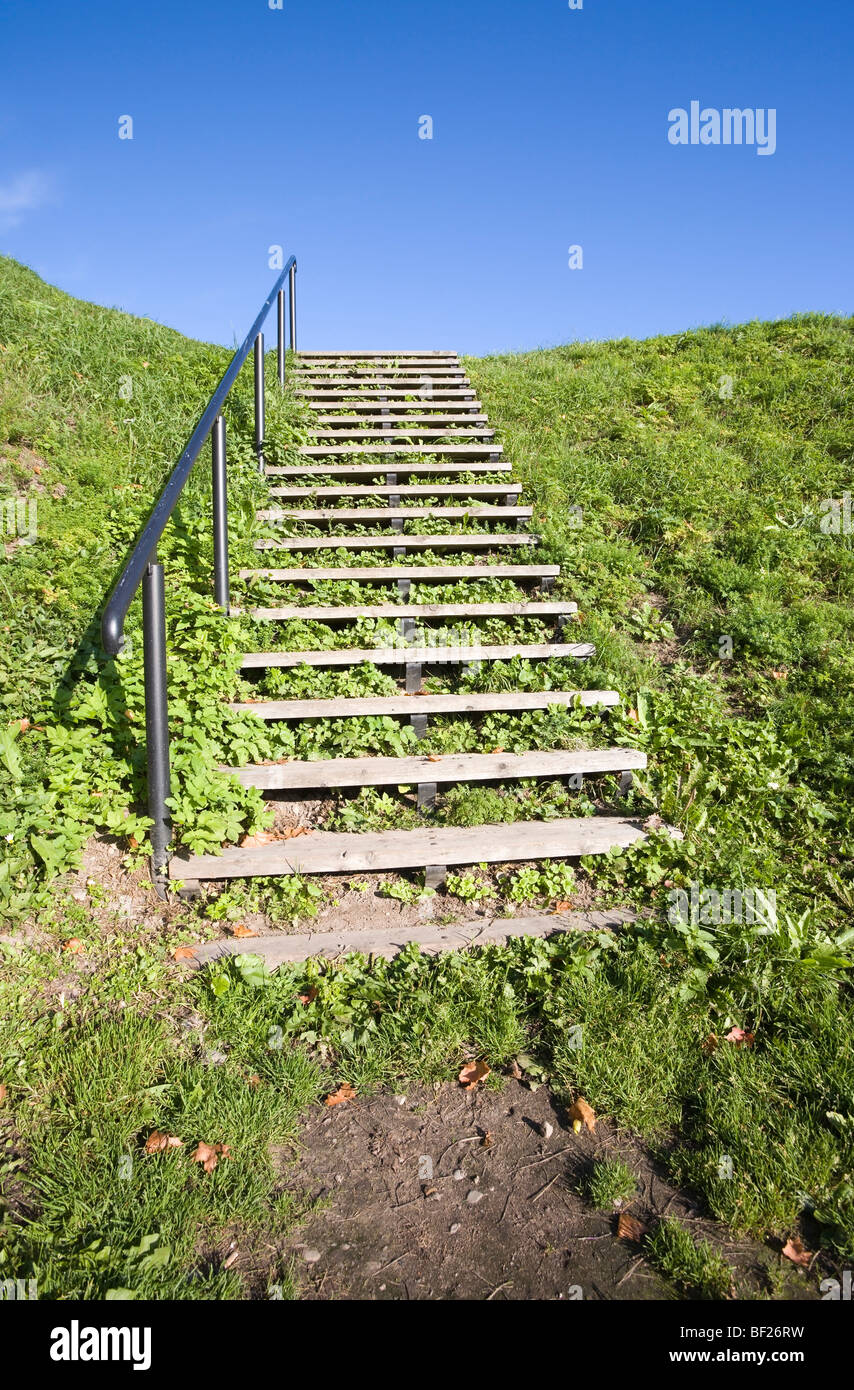 Very steep stairs hi-res stock photography and images - Alamy