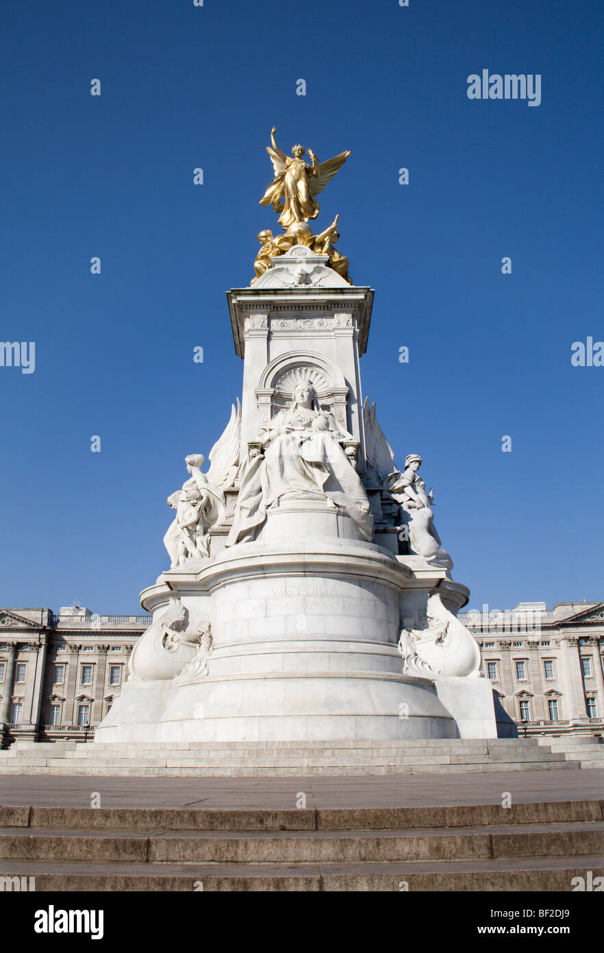 London - Victoria monument Stock Photo