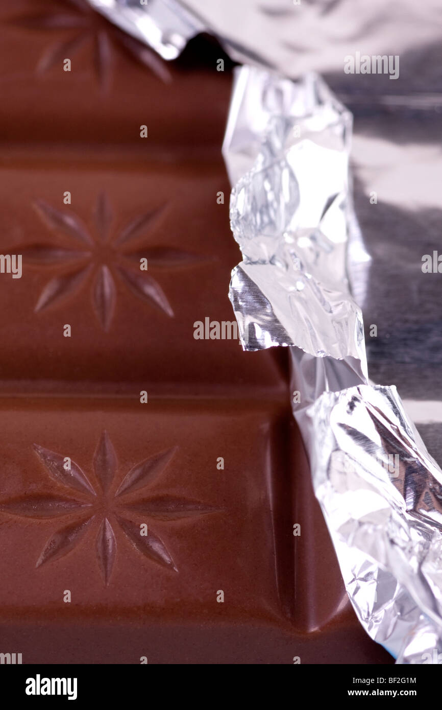 Bar of chocolate wrapper hi-res stock photography and images - Alamy